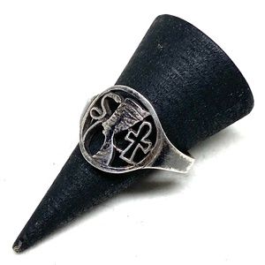 Vintage Queen Nefertiti Ring - Silver Egypt
